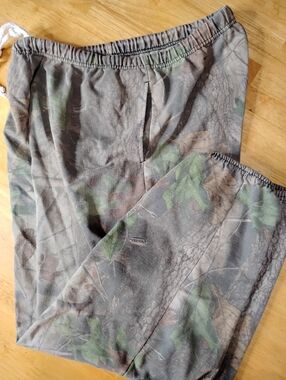 RedHead Men's Camouflage Sweat  Pants - Gray Green Brown